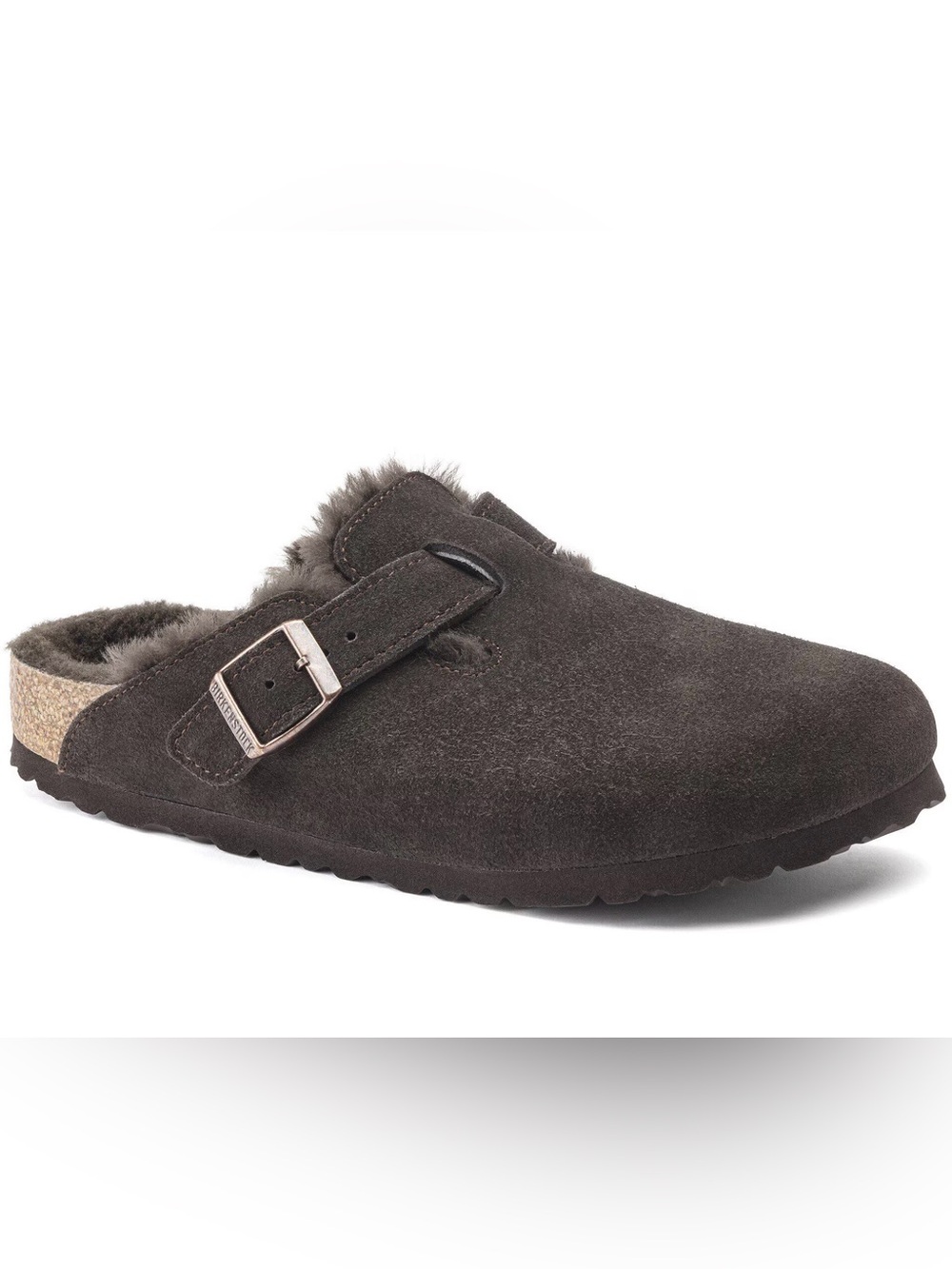 Birkenstock Boston  Suede Shearling